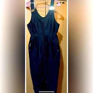 Vintage Elbe Women's Ski Snowboard BIB  Jumpsuit Black Size 63 Japan US S